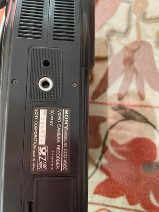 CAMARA VIDEO HANDYCAMPRO SONY CCD V90E REBAJADA!