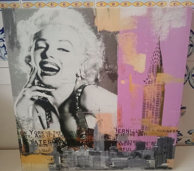 Cuadro lienzo Marilyn Monroy