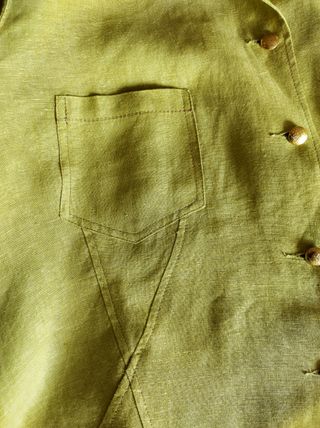 Camisa verde lima Elena Miro