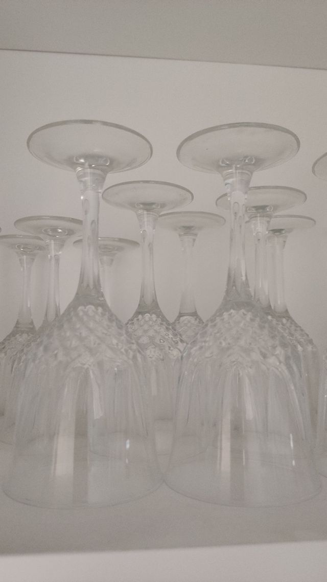 Copas de cristal