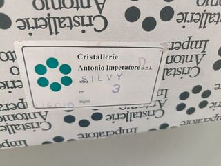 Set 5 bicchieri vino da tavola Silvy