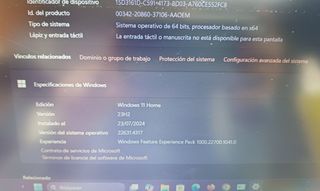 ACER aspire 3 N22C6 Intel Core i5 256gb