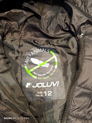 Plumífero Joluvi