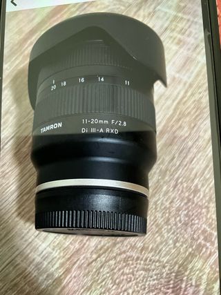 Objetivo camara marca tamron en muy buen estado