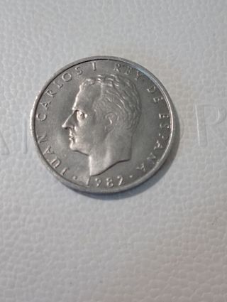 Moneda de España de 2 pts de 1982,