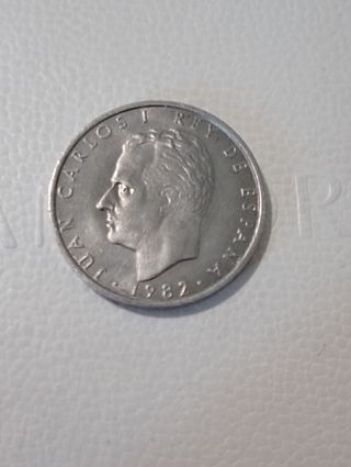 Moneda de España de 2 pts de 1982,