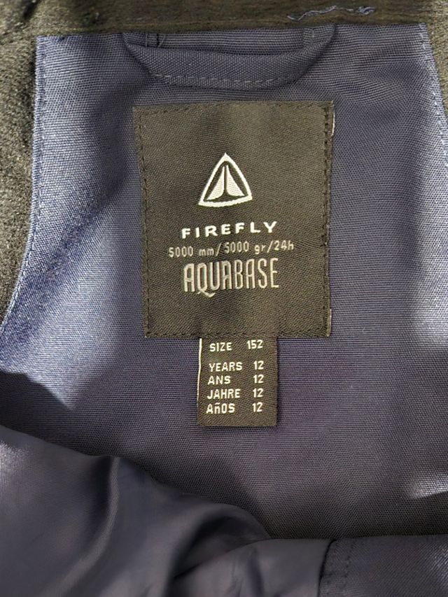 PANTALON NIEVE ESQUI TALLA 12 AÑOS AZUL