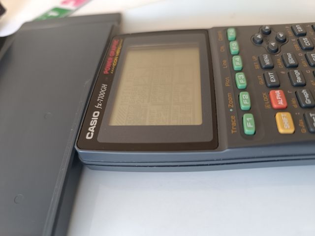 Calculadora Casio fx 7700 GH de colección