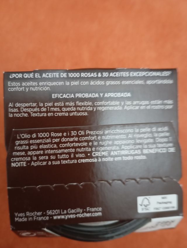 Crema riche creme de Yves Rocher