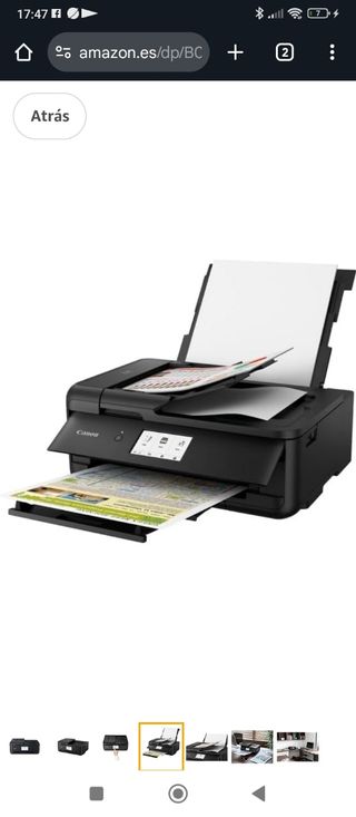 Impresora canon 