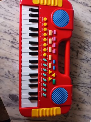 Pianola elettronica giocattolo anni 70 80