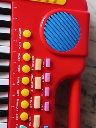 Pianola elettronica giocattolo anni 70 80