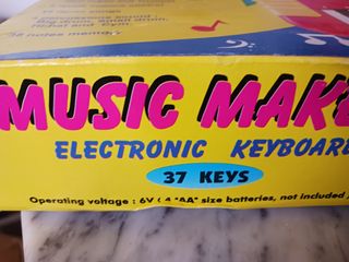 Pianola elettronica giocattolo anni 70 80