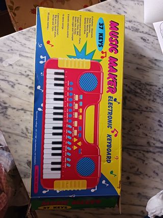 Pianola elettronica giocattolo anni 70 80