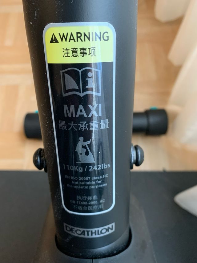 Bicicleta estática VM ESSENTIAL 2 Domyos