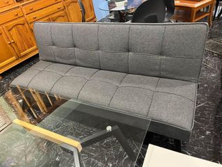 Sofá cama gris tela MODELO DAN