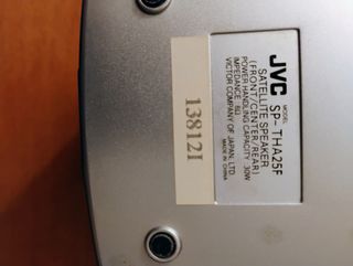 Casse Satelliti JVC e soobwoofer