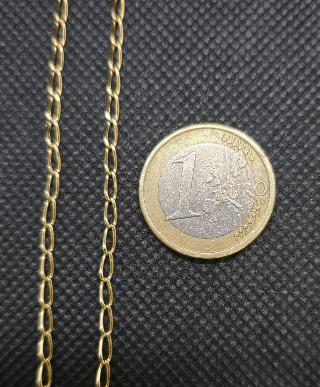Cadena de Oro 18K, Bilbao Cartier, 7.6gr, 62cm.