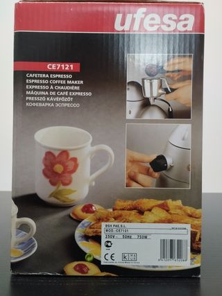 Cafetera Ufesa eleganza
