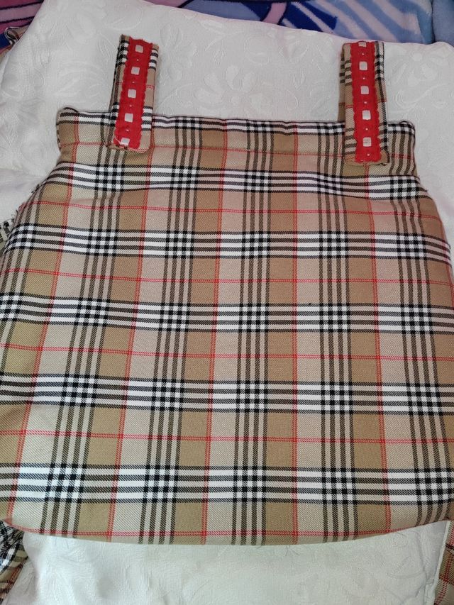 Saquito de bebé para silla hecho a mano