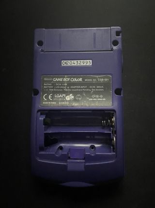 Carcasa Gameboy Color morada
