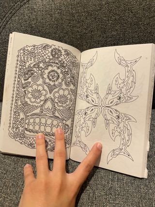 Libro para colorear: el libro de los tatto’s