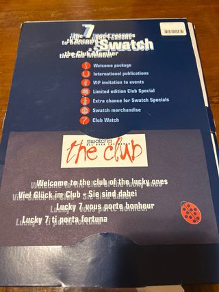 Swatch lucky 7 seven