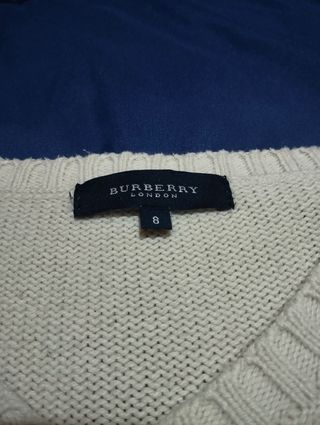 Chaleco de lana Burberry