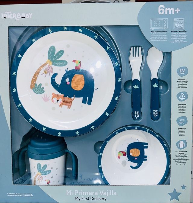 Interbaby Vajilla 5 pzs Bebé