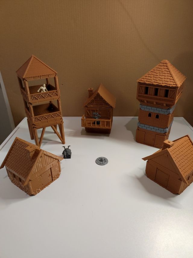 Escenografía juegos de rol 3d