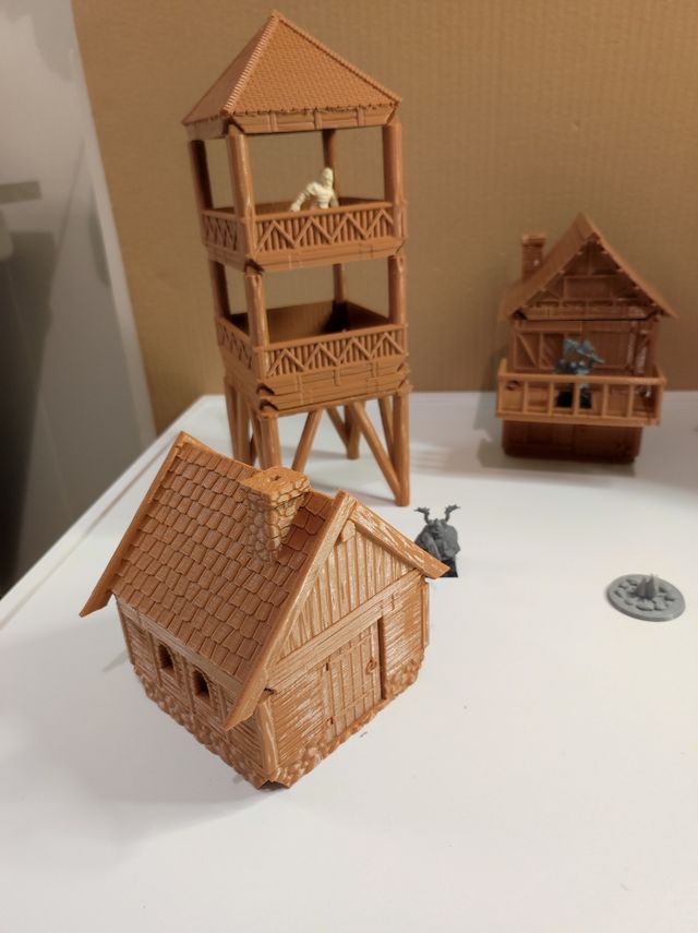 Escenografía juegos de rol 3d