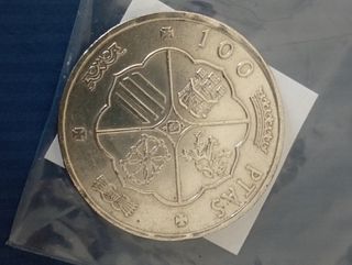 Moneda España*sin circular*
100 Pts 1966*67* plata