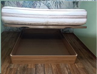 Canapé abatible y colchon 180x200