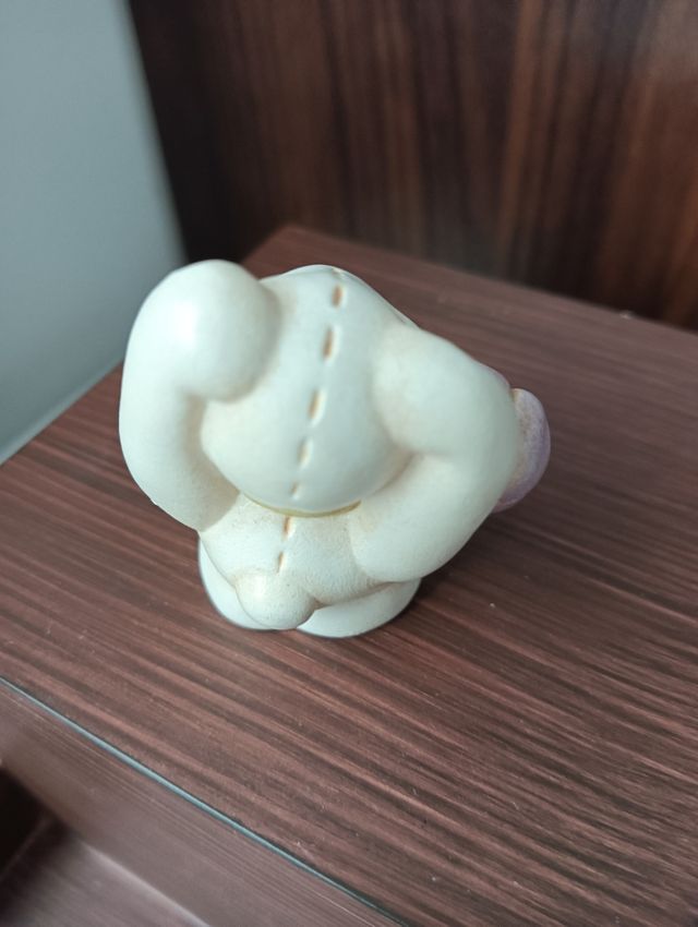 Coniglio di pezza con fiore Thun