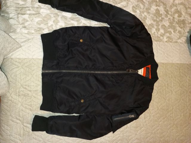 Chaqueta Schott Bros negra Talla S