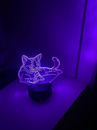 Lampada led 3D