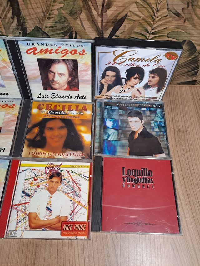 Discos éxitos españoles