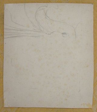 Antico disegno Nicola Biondi "Capua 1886 - Napoli