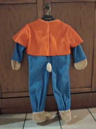 Vestito carnevale orso 3 anni