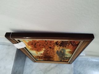 Cuadro hecho con ambar natural