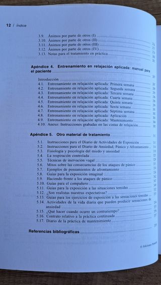 Agorafobia y ataques de pánico /Arturo Bados López
