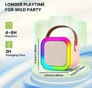 ALTAVOZ KARAOKE ROSA