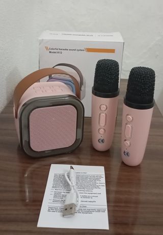 ALTAVOZ KARAOKE ROSA