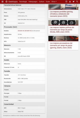 Samsung Galaxy Grand Neo Plus