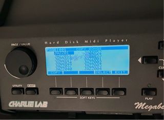 Modulo MIDI CharlieLab Megabeat One 2GB HD floppy