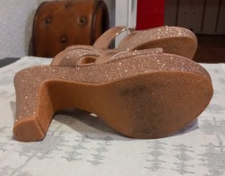 Sandalias , plataformas talla 39.