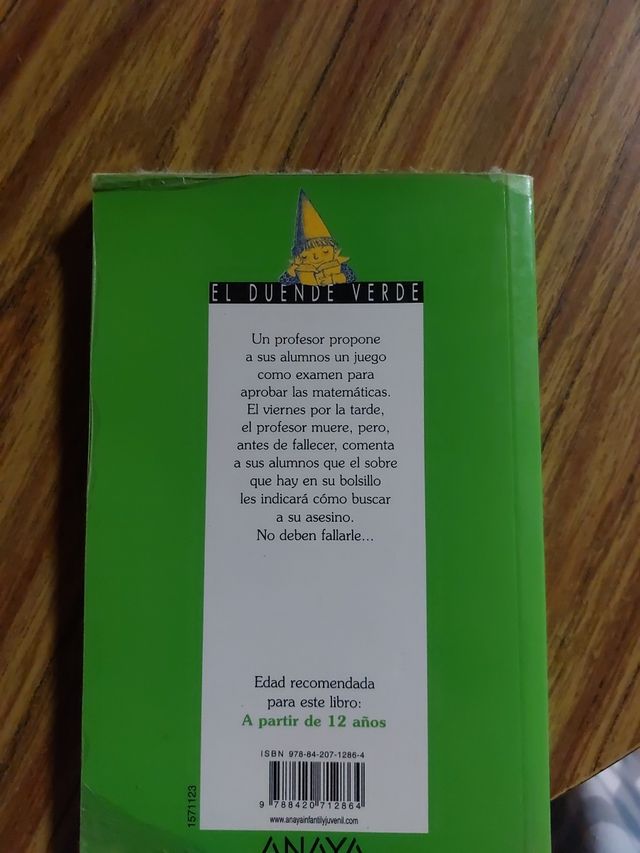 El asesinato del profesor de matemáticas (El duende verde / The Green Elf) (Spanish Edition)