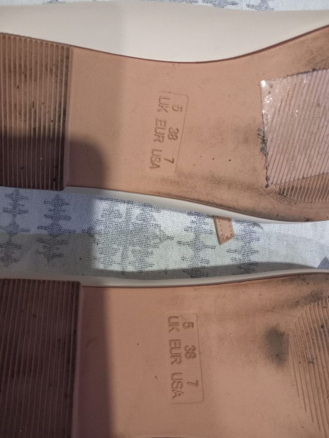 Zapatilla, una vez usadas , tala 37