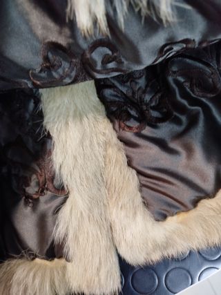 Chaqueta vintage cuero talla L