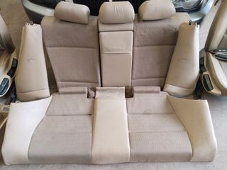 Interior crema BMW E46 coupé asientos 